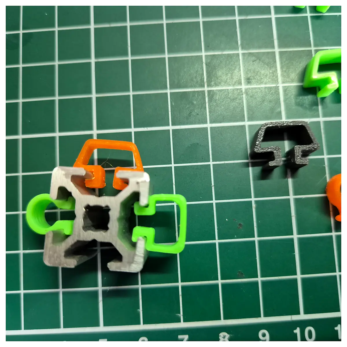 Profile Wire Clips 2020 Profile Clamp Wire Holders Wire Grips Wire Fixing Clips Profile Connector Electronic Component Accessories
