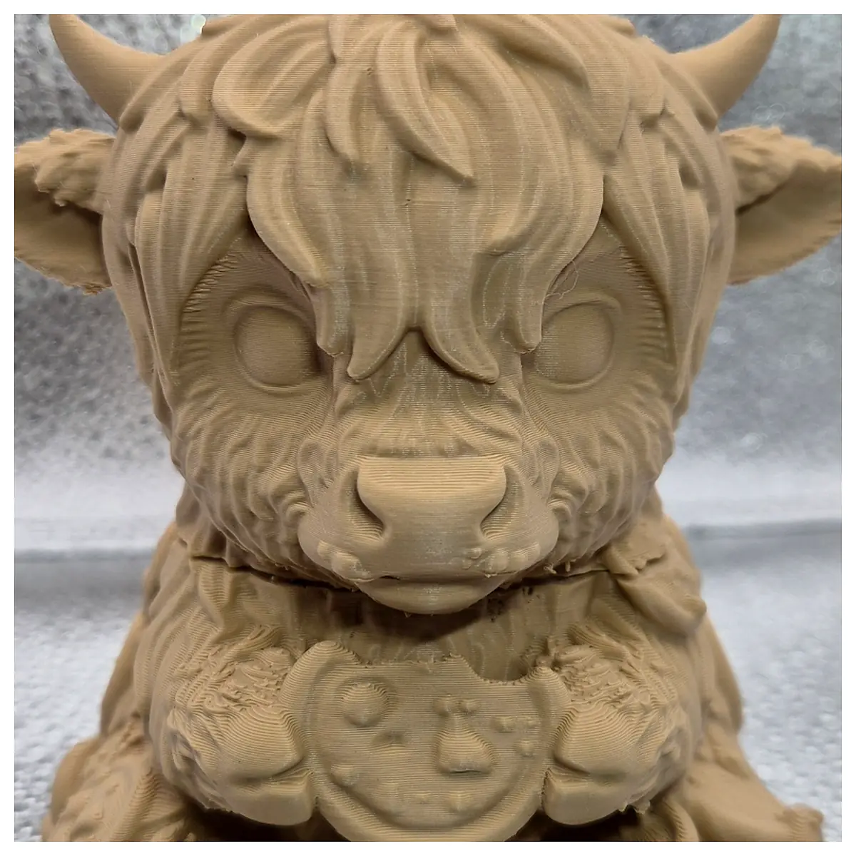 Highland Cow Box Cookies Snack Box Dessert Container Baking Box Cake Box Biscuit Box Food Packaging Sealed Box Kitchen Storage