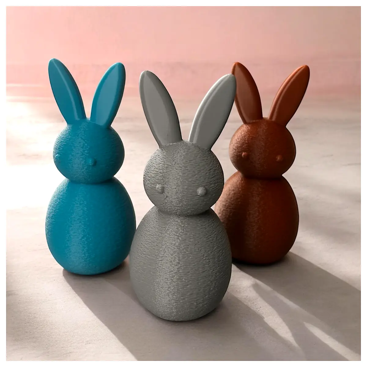 Cute Little Rabbit Decoration Easter Decor No Stand Festive Miniature Figure Rabbit Toy Decoration Accessories Easter Decoration
