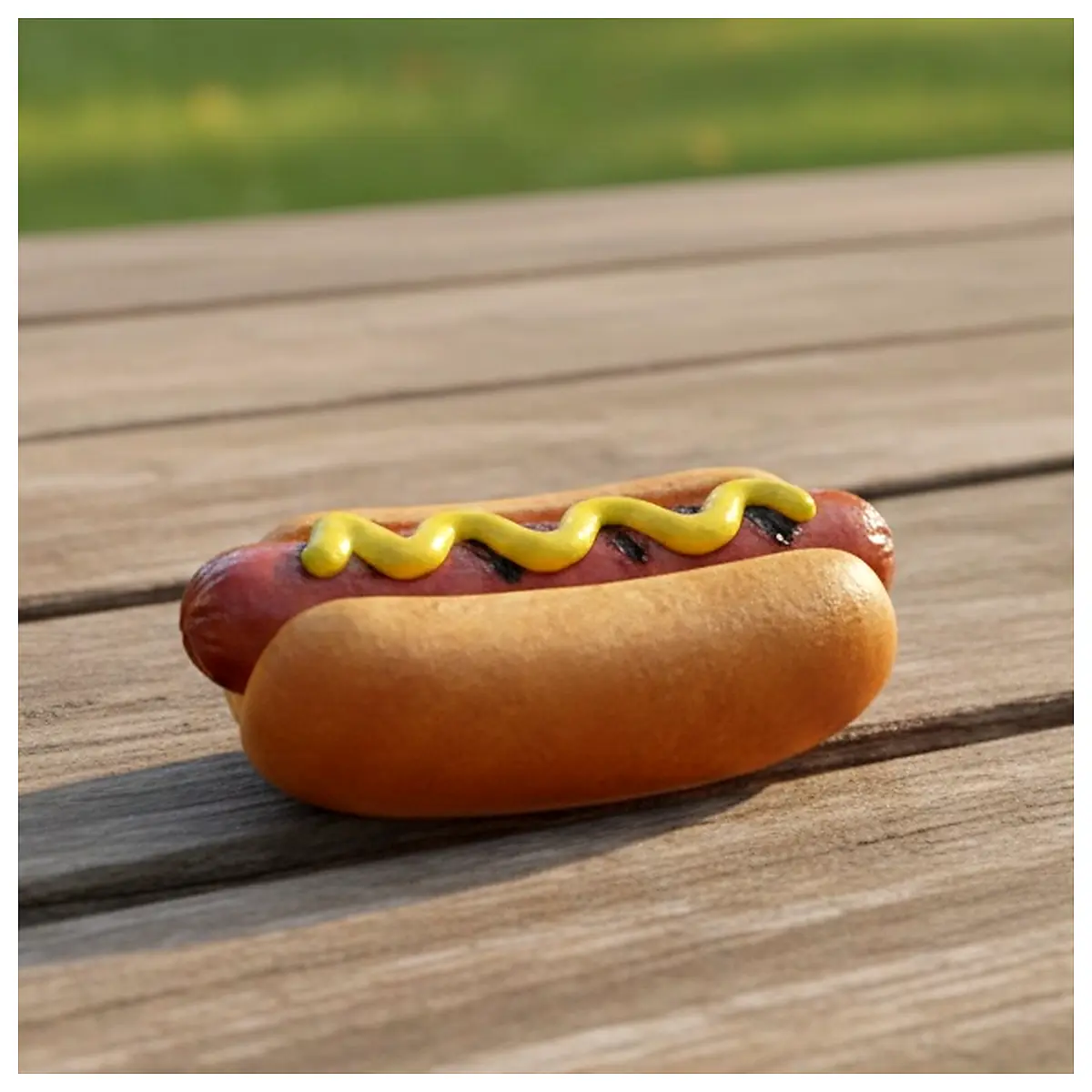 Hot Dog Model Toy Miniature Food Model Mini Food Desktop Decoration Role Play Summer Classics