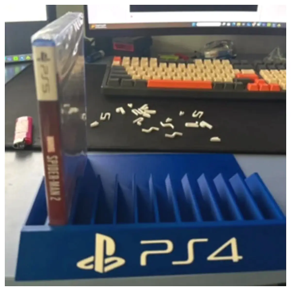 PS4 Console Stand 12 Bay Vertical Stand Game Cooling Stand TV Stand Accessory Console Holder