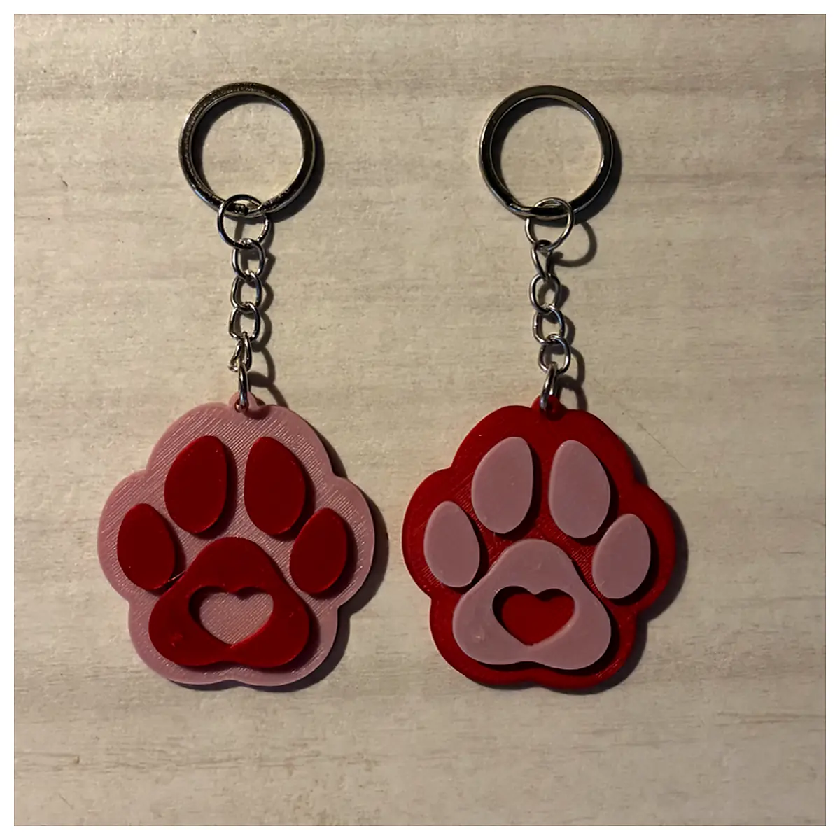 Animal Paw Prints Art Sculpture Handmade Figurine Collectible Decoration Animal Statue Animal Model