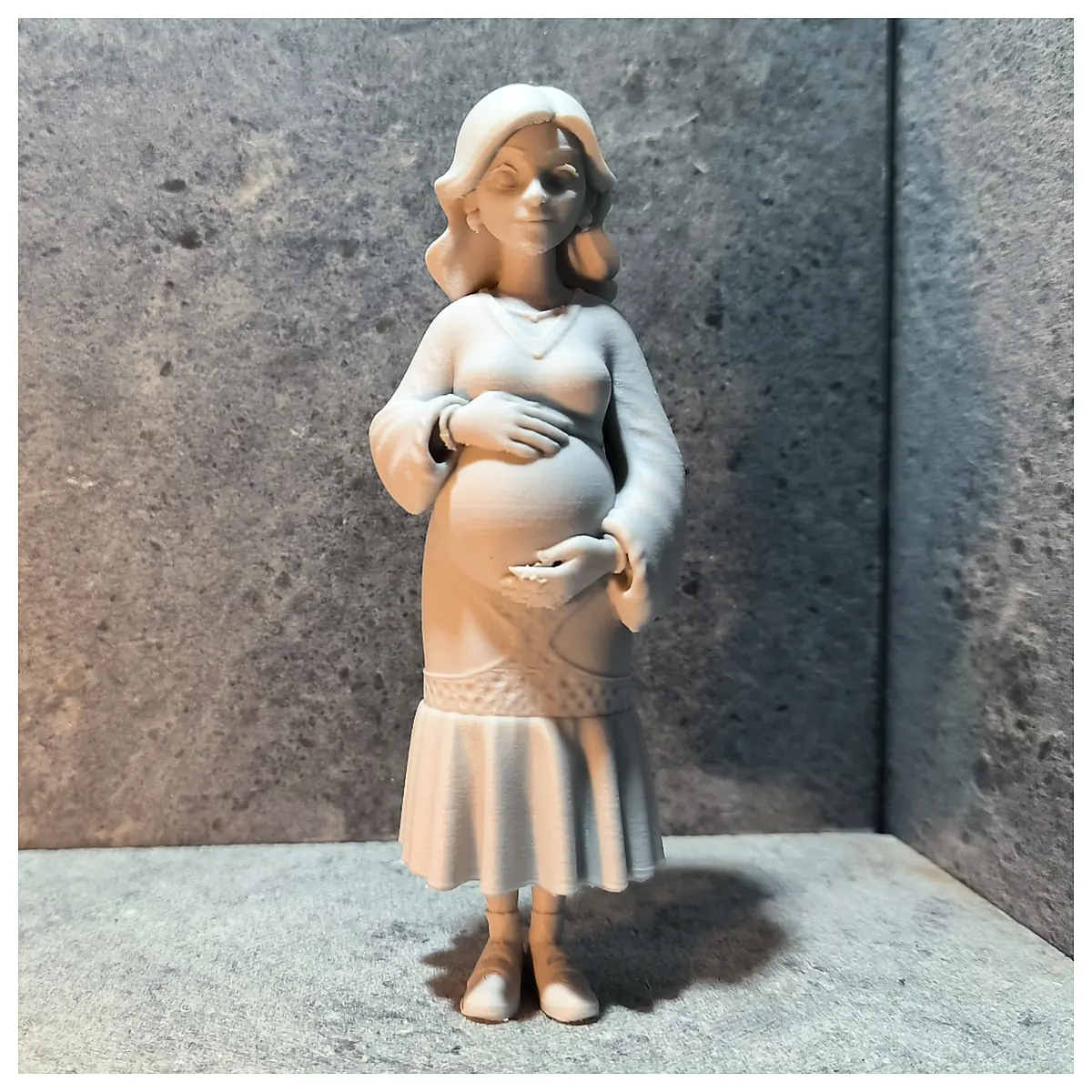 Pregnant Woman Statue Realistic Nursing Sculpture Decorative Figure Maternity Gift Baby Art Pregnancy Model For Nursery Home Decor