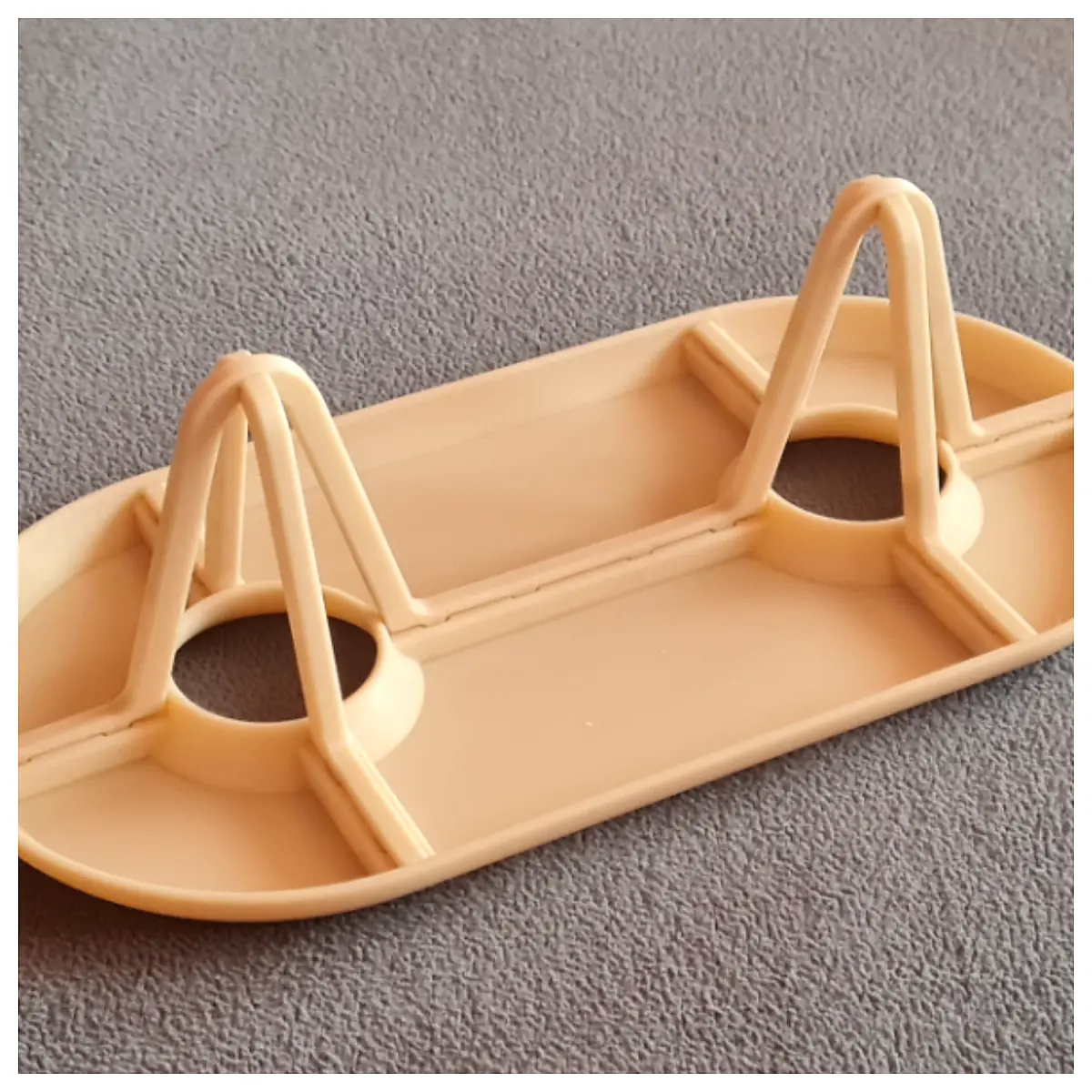Cup Drip Tray 2 Cup Stand Leak Proof Holder Coffee Mug Rack Draining Mat Kitchen Accessory Drink Dispenser Parts