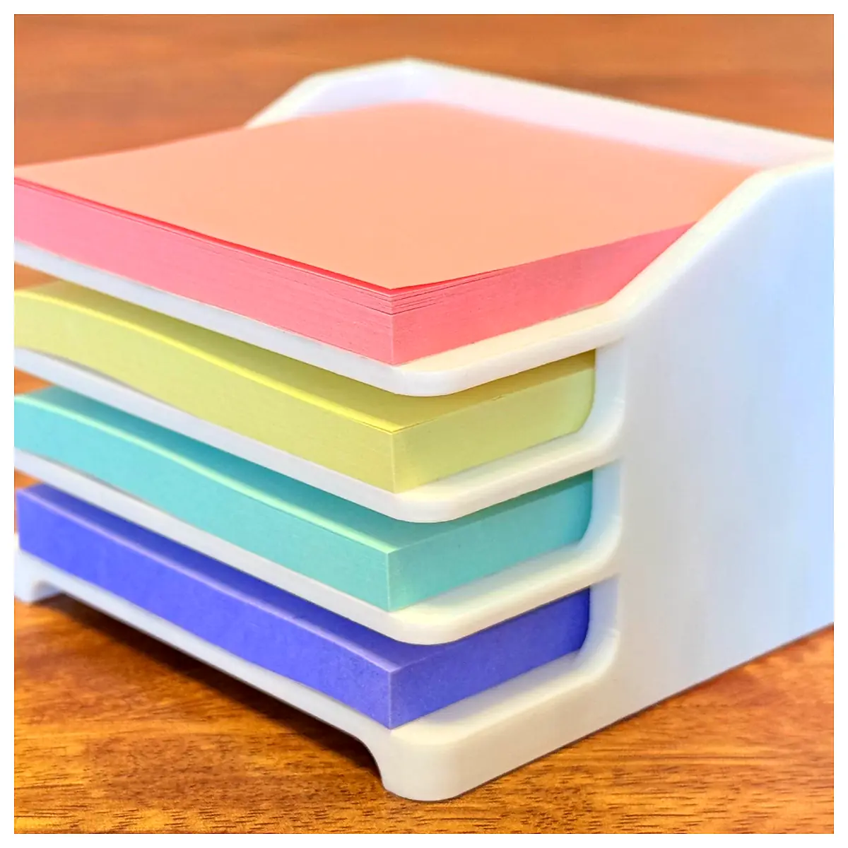 Mini Paper Pad Holder Small Mini Note Clips Desktop Organizer Office Supplies Paper Management Clip Record Keeping