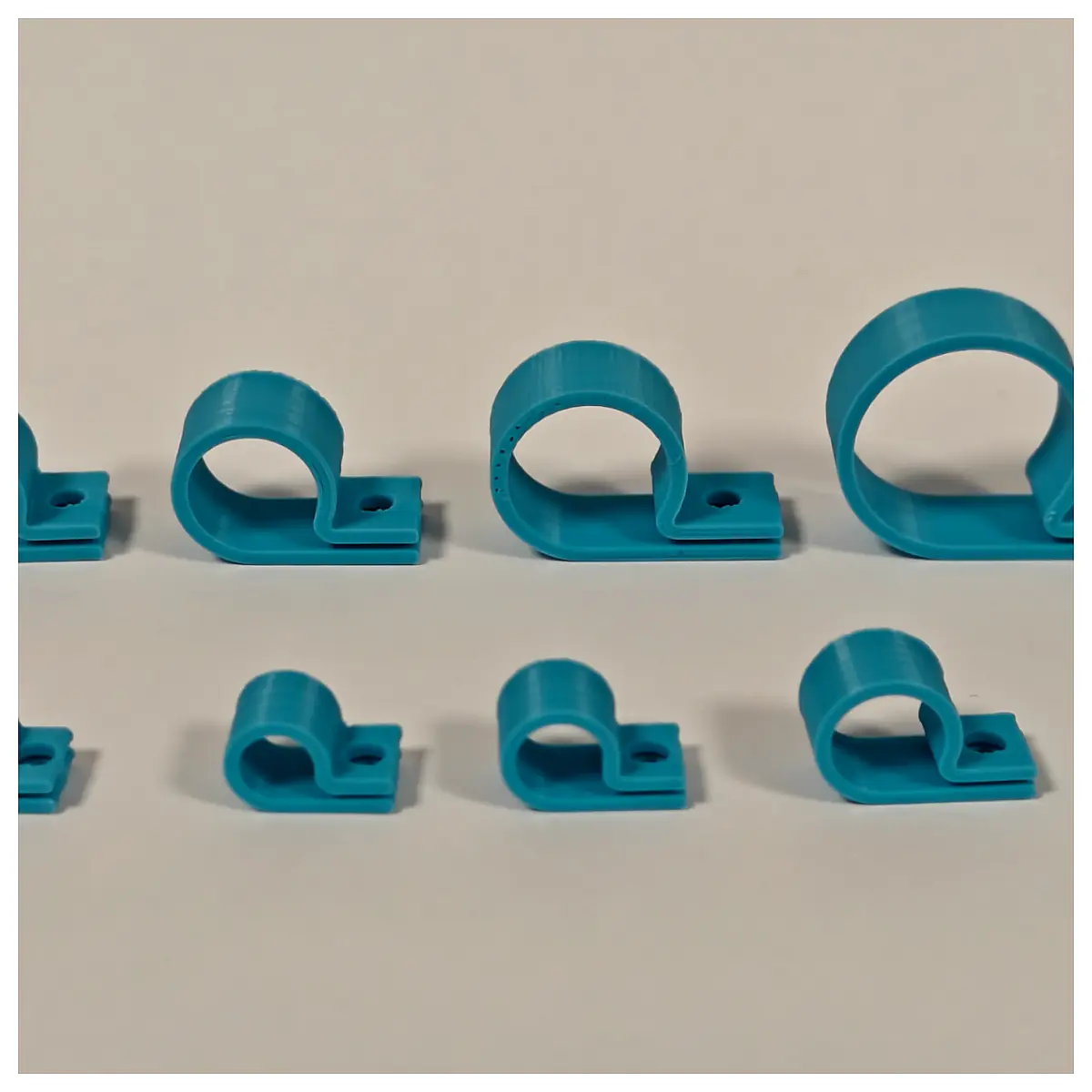 Round Cable Clamp M3 Screw 10 s Cable Fastener Insulating Connector Wire Protection Accessory Ideal for Electrical Installation