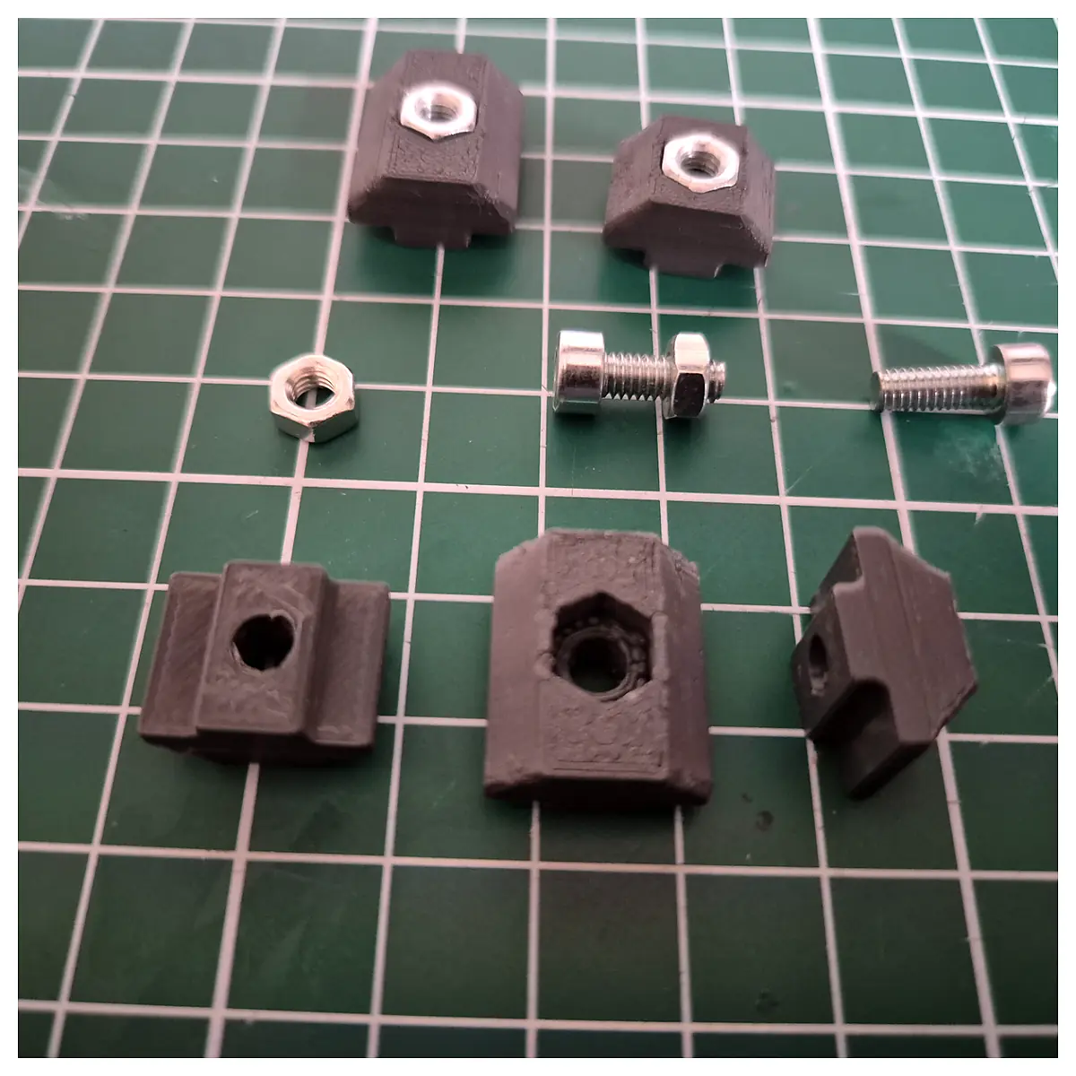 T Type Nuts for 3030 Profile 2 s Fasteners Connection Parts Mechanical Parts Accessories 3030 Spec