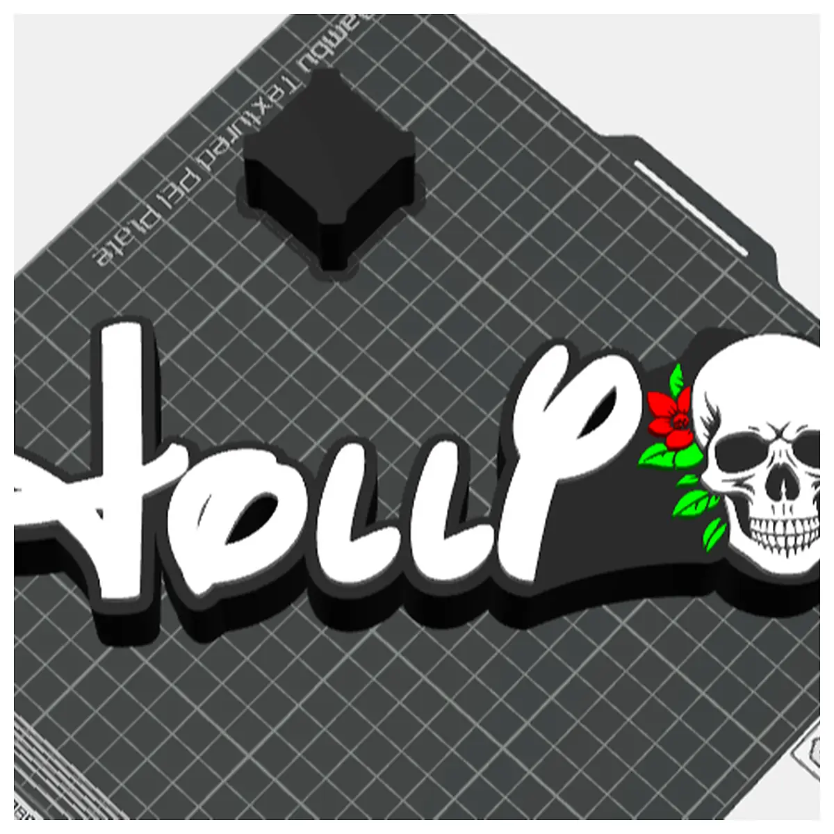 Skeleton Holly Pot Plant Decorative Indoor Plants Skeletal Foliage Hoya Pot Skull Decoration Green Plants