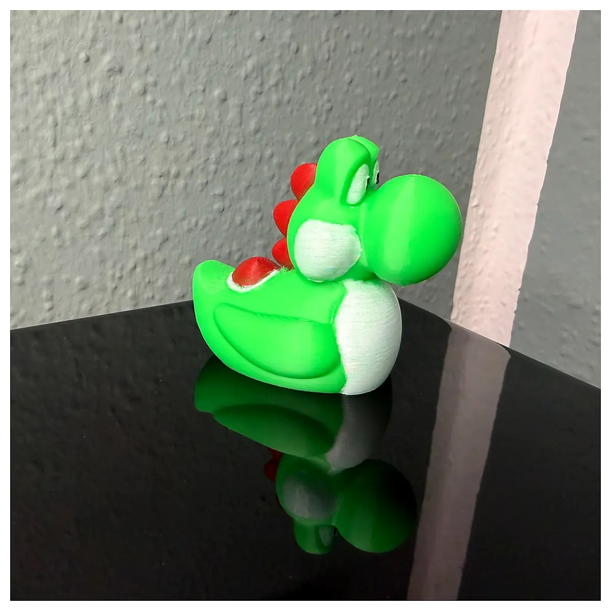 Yoshi Rubber Duck Toy Educational Baby Figurine Duck Model Infant Learning Toys Suitable for 0 3 Year Olds Duck