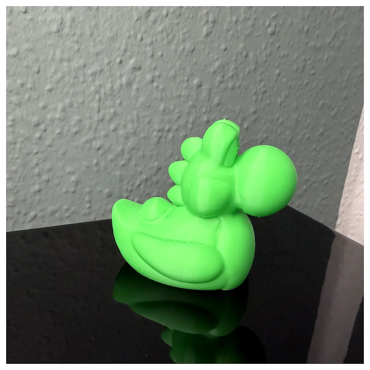 Yoshi Rubber Duck Toy Educational Baby Figurine Duck Model Infant Learning Toys Suitable for 0 3 Year Olds Duck