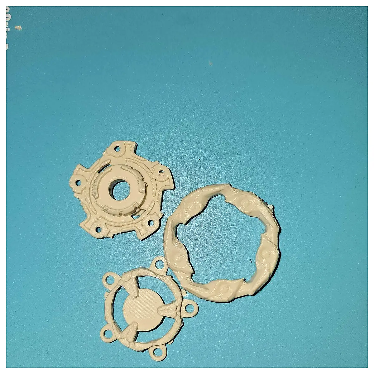 3D Printed Wizard Rod Model Beyblade X Parts Accessory Set Replacement Components Collection Toy Figure