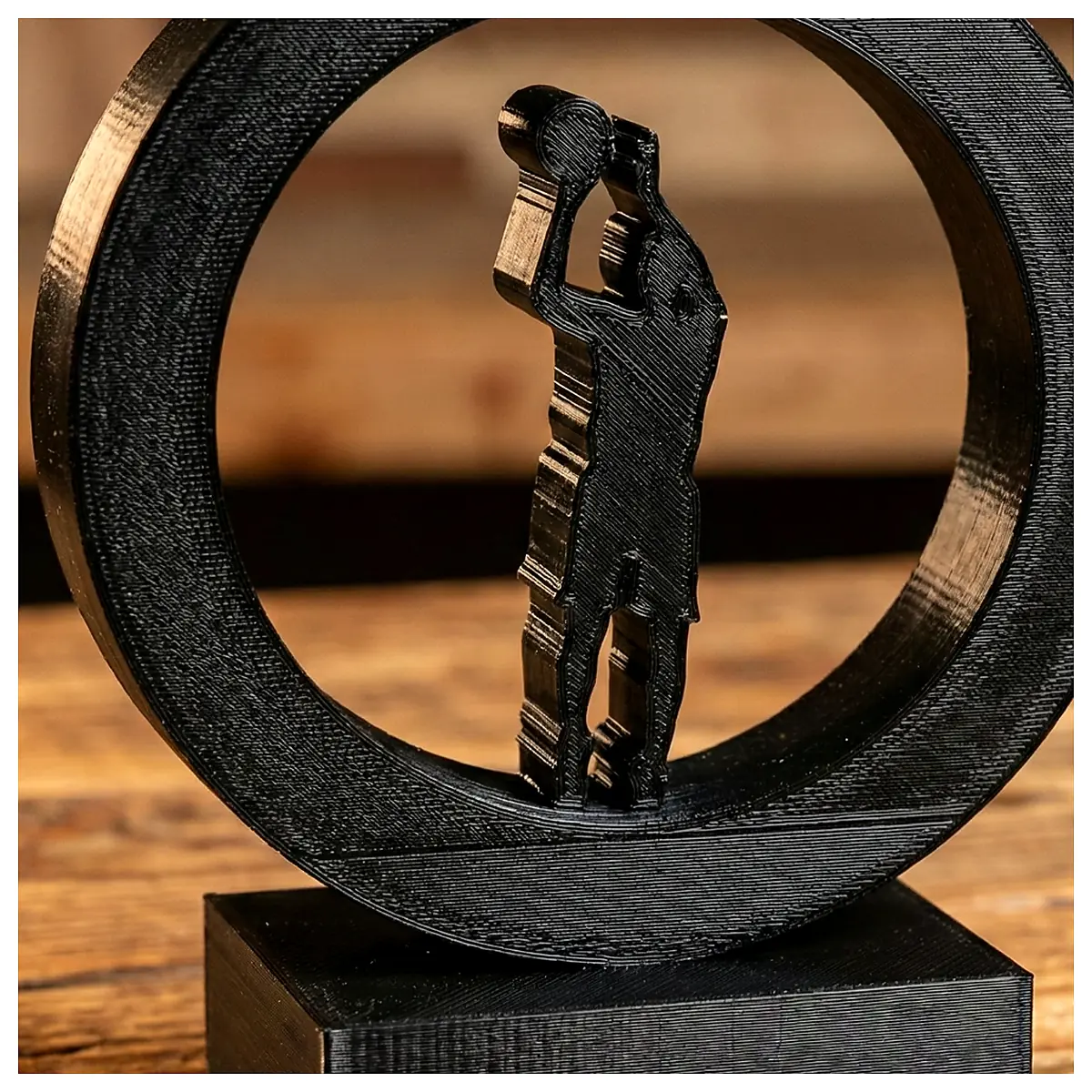 Basketball Trophy Award Winning Medal Sports Prize Championship Recognition Trophy for Basketball Games Supplies