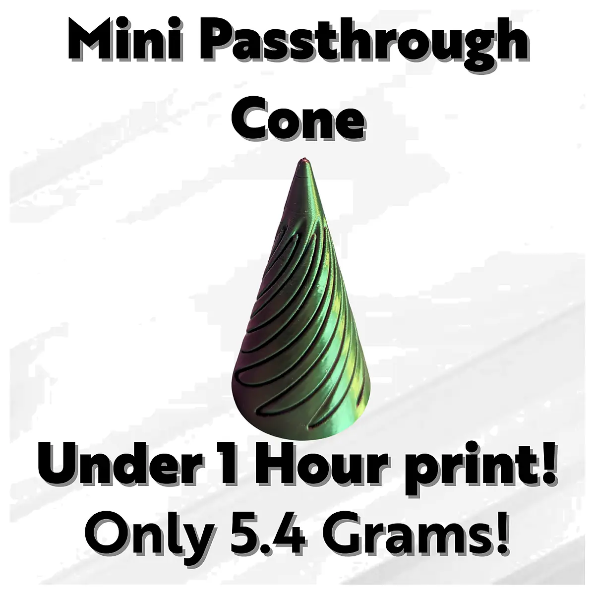 Mini Penetrating Cone Repair Parts Drilling Tools Excavation Equipment Industrial Points Drill Bits Spare Parts