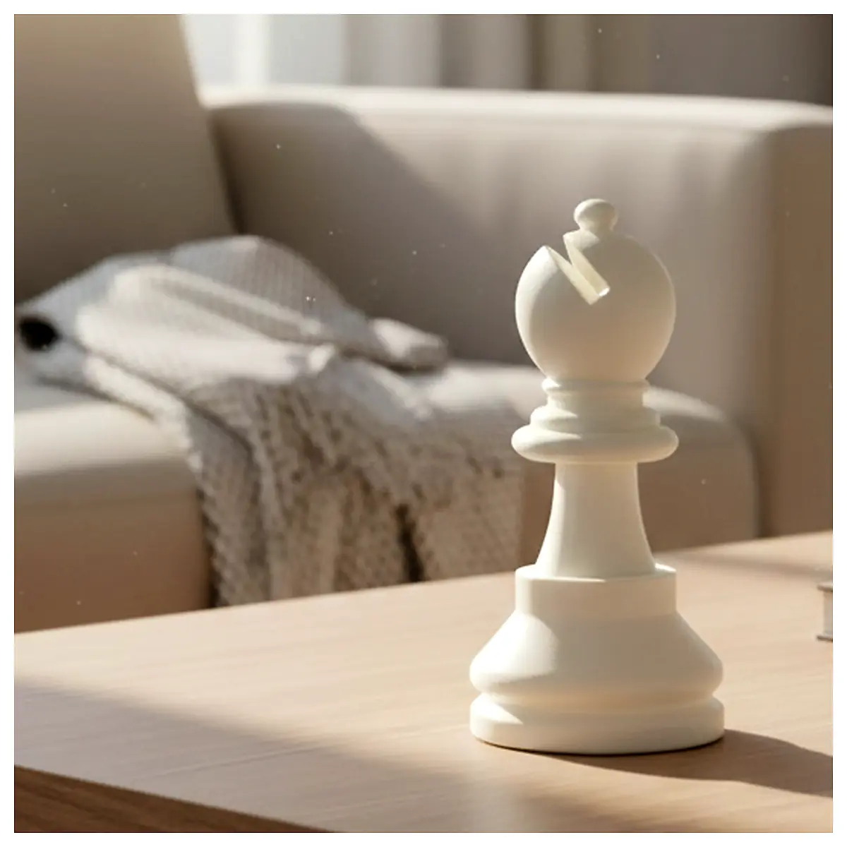 Chess Bishop Decoration Pieces Chess Decor Game Accessories Bishop Figures Chess Set Decoration