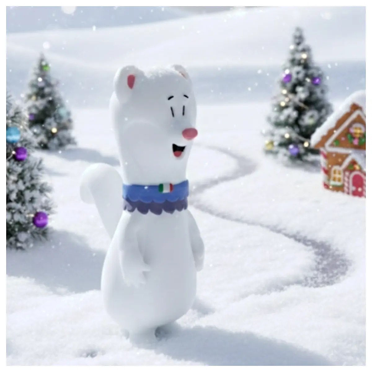 Milan Cortina Winter Olympics Mascot Ice Snow Toy Kids Gift Winter Activities Ice Character