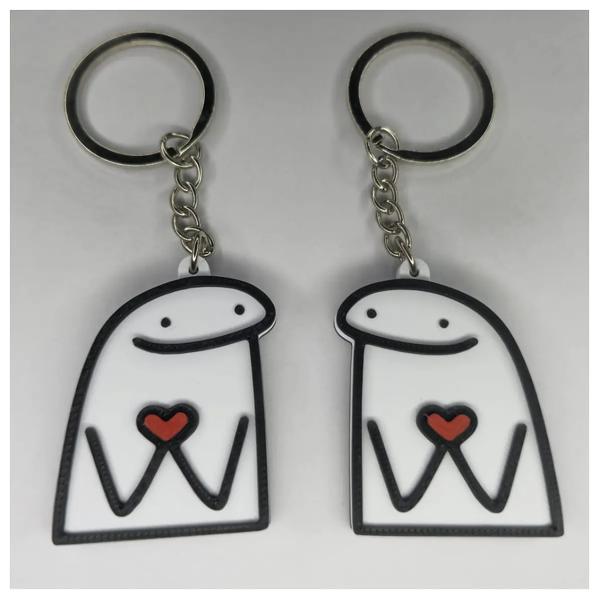 Keychain Cute Charm Romantic Gift Love Keepsake Keychain Accessories Emotional Decoration