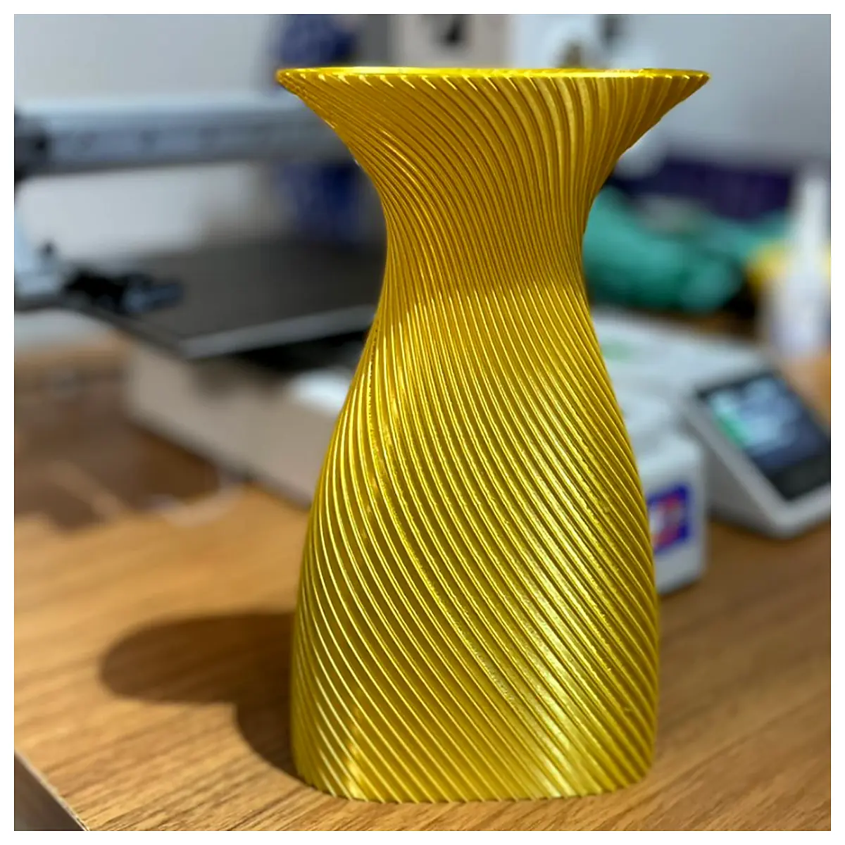 Spiral Vase 3D Printed Decoration Art Figurine Home Decor Wall Decoration Gift Decorative Object Art Piece