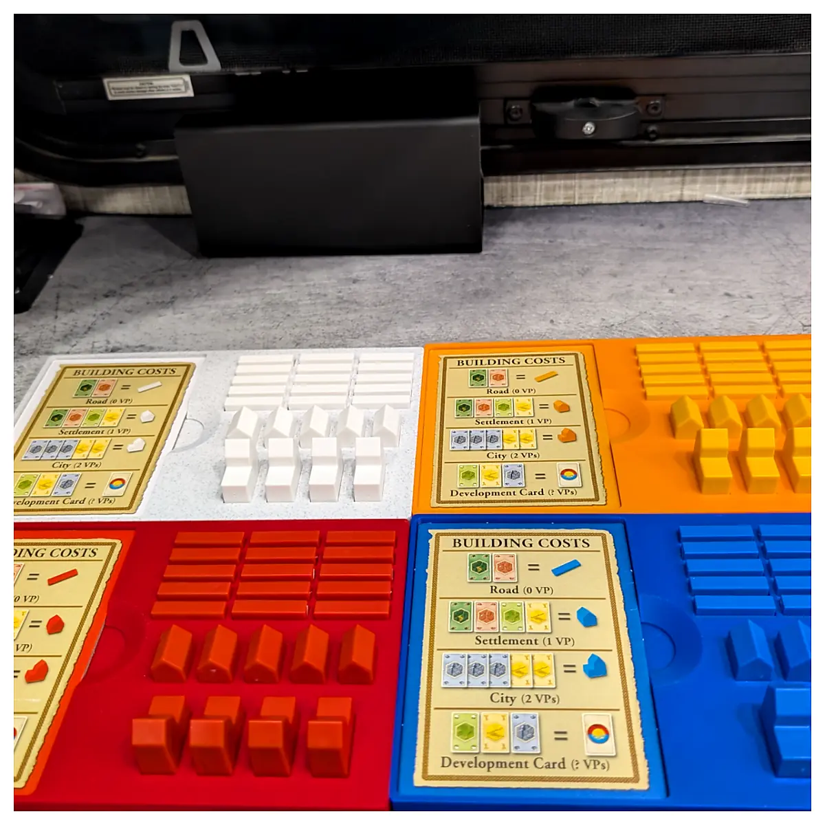 Catan Island Game Accessory Organizer Tile Cleaning Piece Storage Bag Game Essentials Board Cleaning Tool Game Accessories