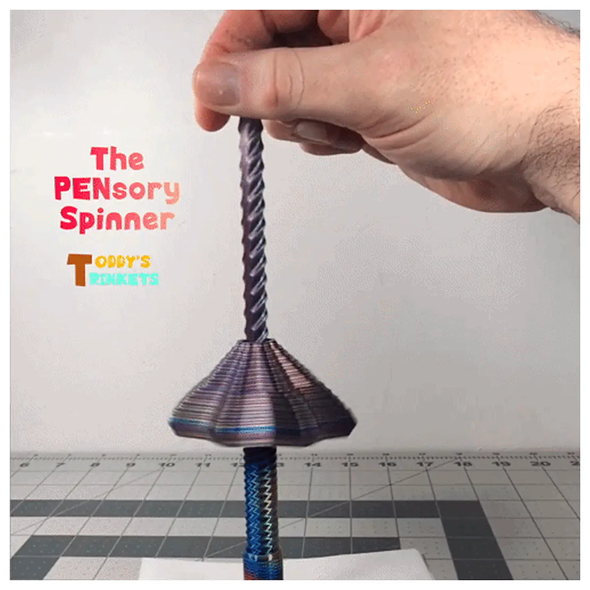 PENsory Spinner Gyro Sensor Pen Rotating Pen Creative Stationery Gyro Toy Brain Teaser Kids Gift Rotation Toy
