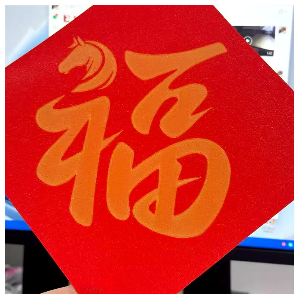 Ma Nian Fu Lucky Draw Signs Lottery Tickets Party Decorations Gift Prizes Cards Drawers