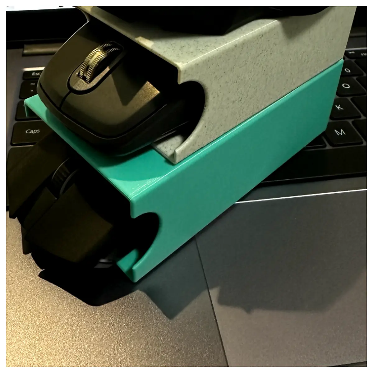 Travel Storage Box Desktop Organizer Box Computer Accessory Holder Gaming Case Protection Case PC Accessories