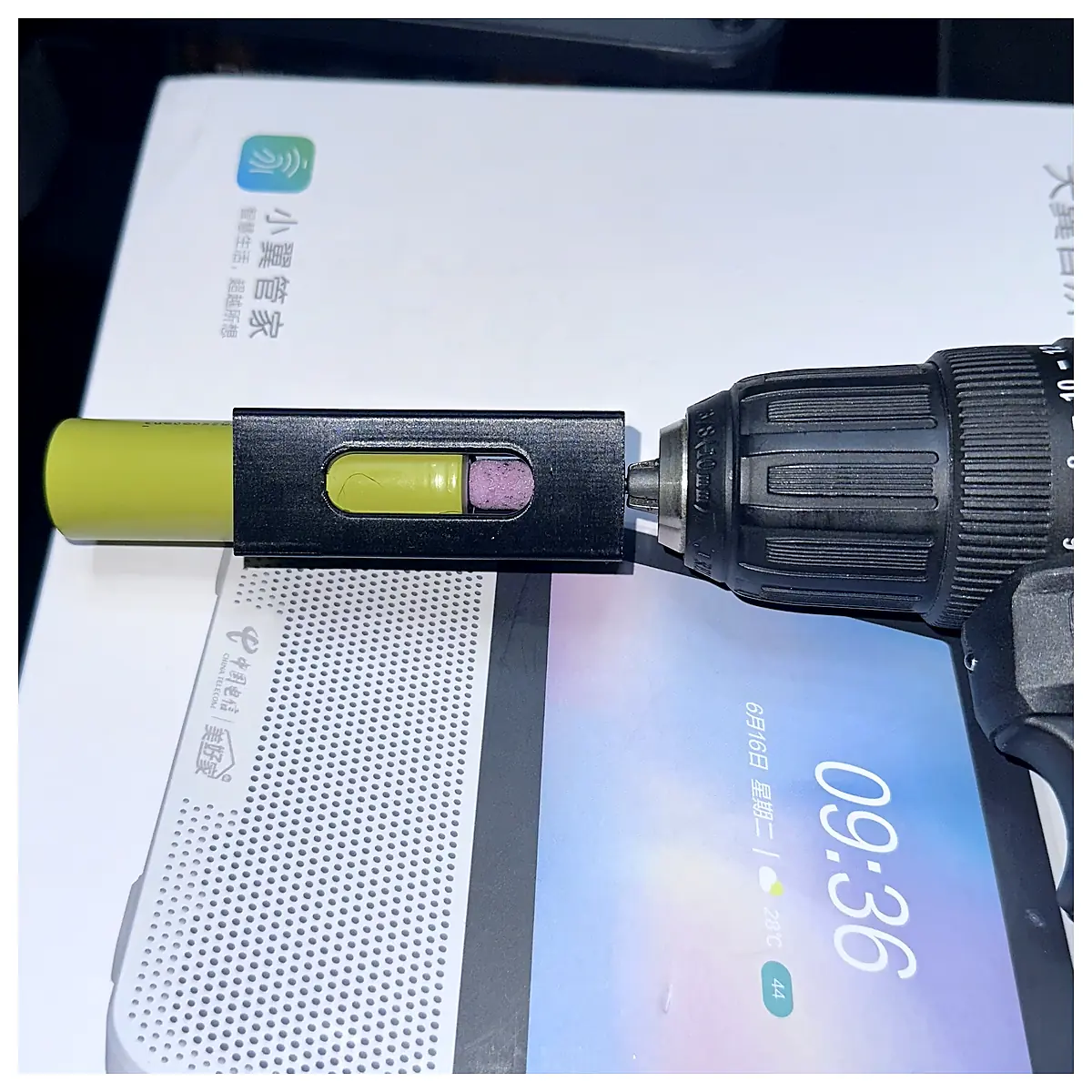 Dual Axis Grinding Tool Accessories 21700 Battery Bearing Kit Polishing Tool Attachments Vibration Impact Tool Parts