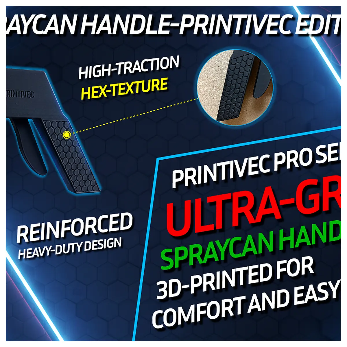 Ergonomic Can Handle Strengthened Nozzle Can Accessories Equipment