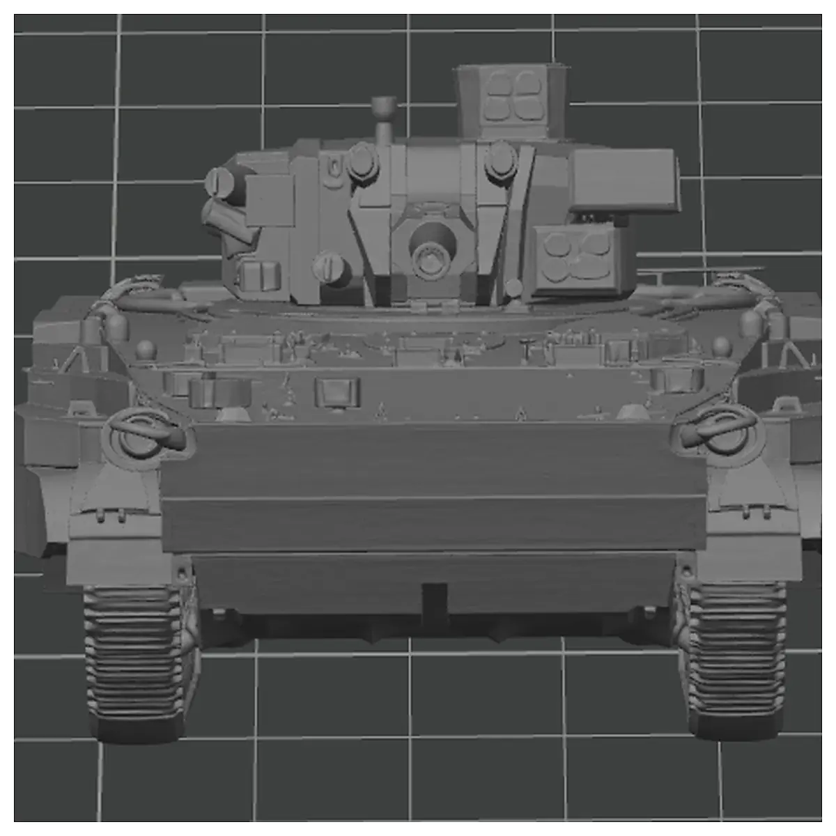 2S38 SPAA Self Propelled Anti Aircraft Gun Vehicle Ammunition Repair Shooting Targets
