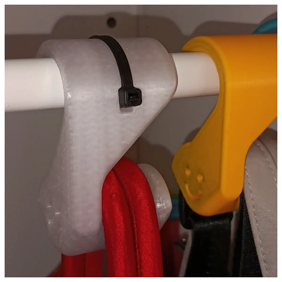 Clothes Hanger Bag Ties Hanger Hooks Fasteners Hanger Bag Accessories Clothes Hanger Parts Tie Straps