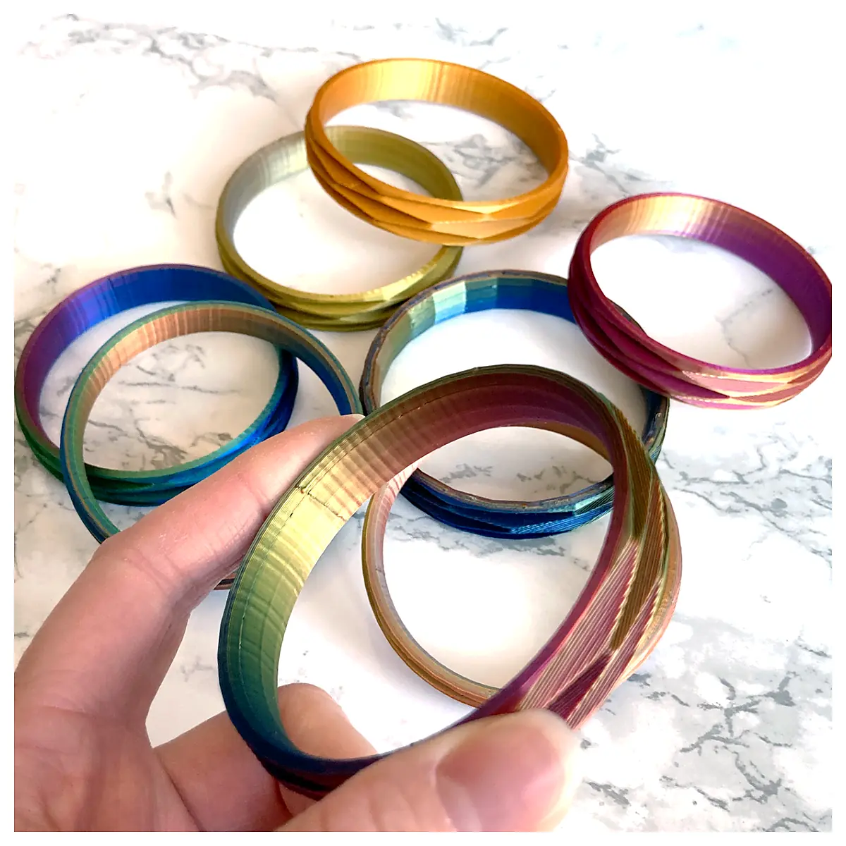 Multiple Bangles Flexible Bracelets Wristbands Wholesale Retail Repair Parts