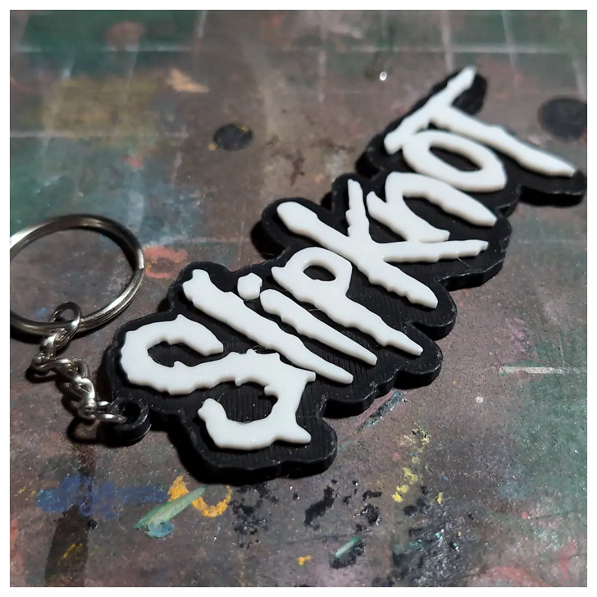 Keychain Rock Band Souvenir Devil Skull Music Collectible Band Merchandise Gift