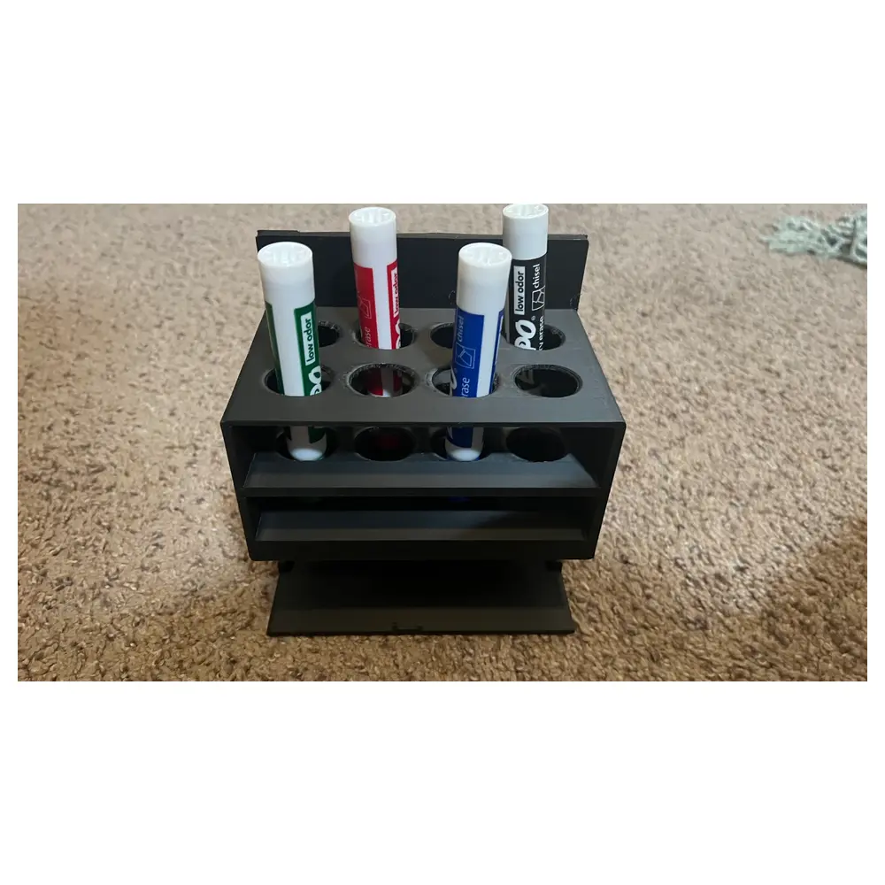 Magnetic Whiteboard Marker Holder Magnetic Pen Organizer Magnetic Tip Erasable Office Learning