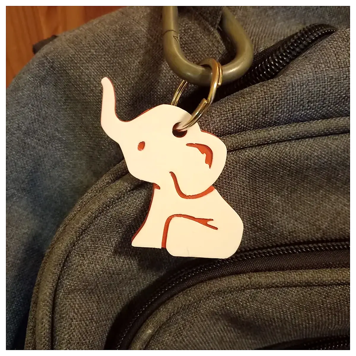 Cute Elephant Keychain Animal Charm Keyring Gift Decoration Accessory Variety s Universal Repair Parts Replacement