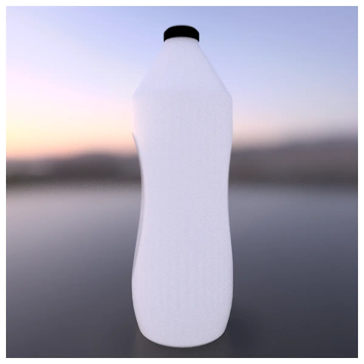 3D Printed Bottle Vase MakerBottle Customizable Vase Design Smart Home Water Bottle Creative Decor