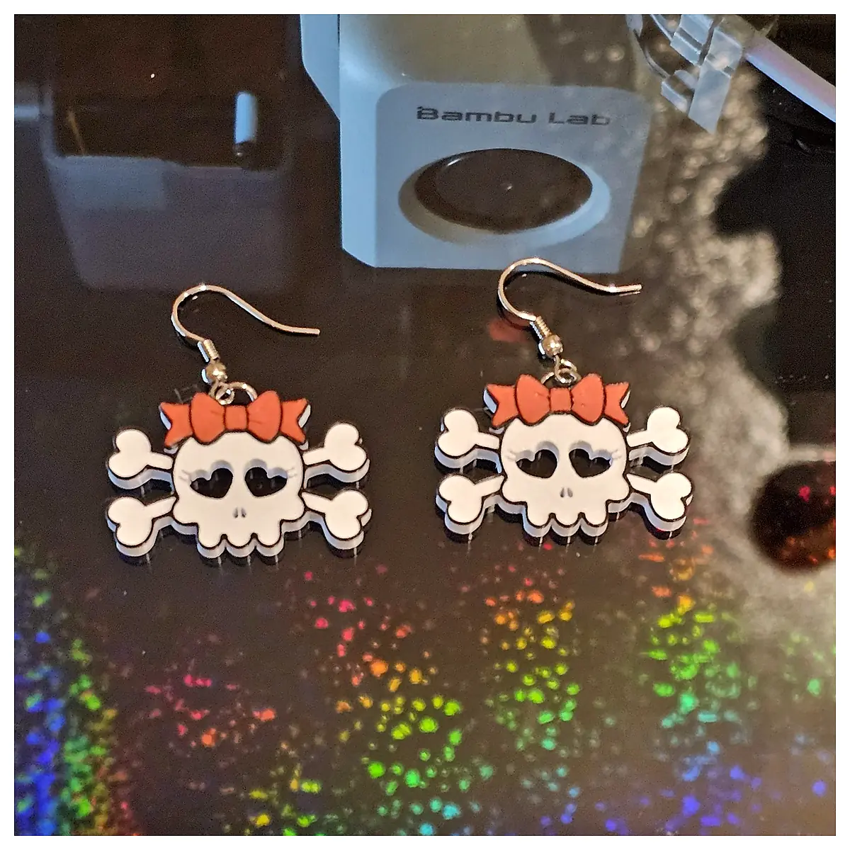 Cute Skull Earrings Wholesale Bulk Inventory Jewelry Trendy Simple Wholesale Retail