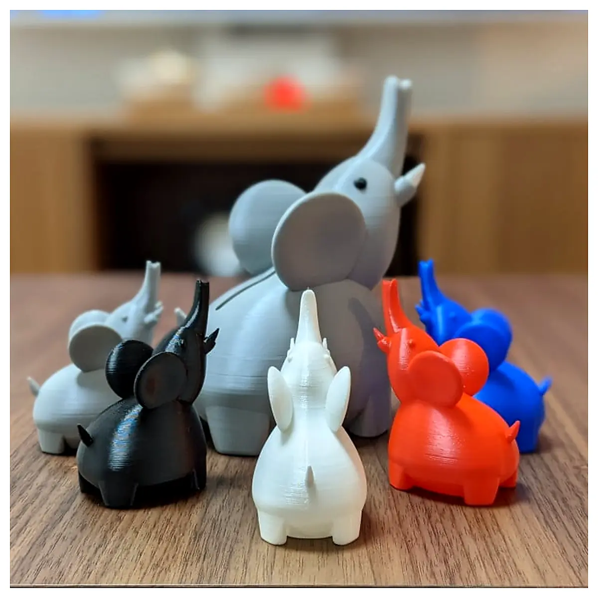 Cute Elephant Toy Infant Educational Toys Soft Plush Stuffed Animal Kids Gift Snack Box