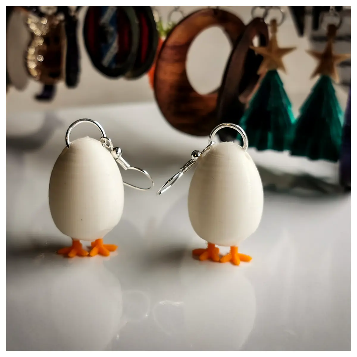 Easter Egg Earrings Festive Jewelry Decoration Universal Parts Repair