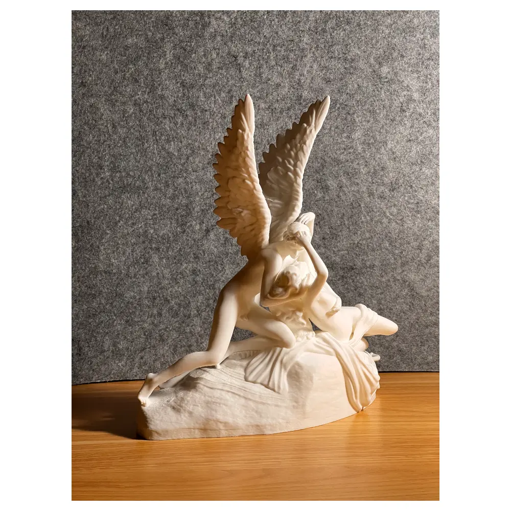 Love Psyche Statue Romantic Figurine Classical Mythology Decor Art Sculpture Various s Display Art Collection