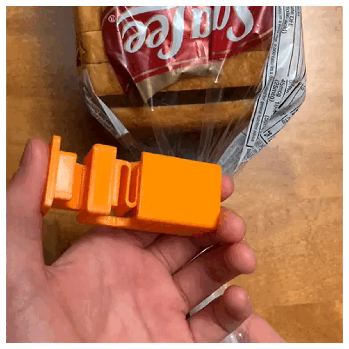 Print in Place Bag Clips Print Bag Sealers Universal Clip Fasteners Packaging Accessories