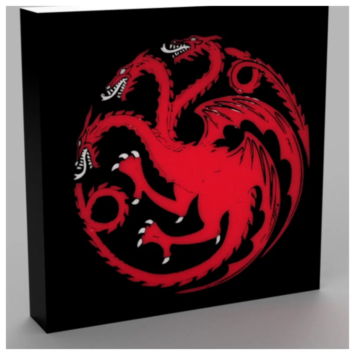 Game of Thrones Targaryen LED Lamp Decorative Lighting Night Light Collectible Home Decor Lamp Parts