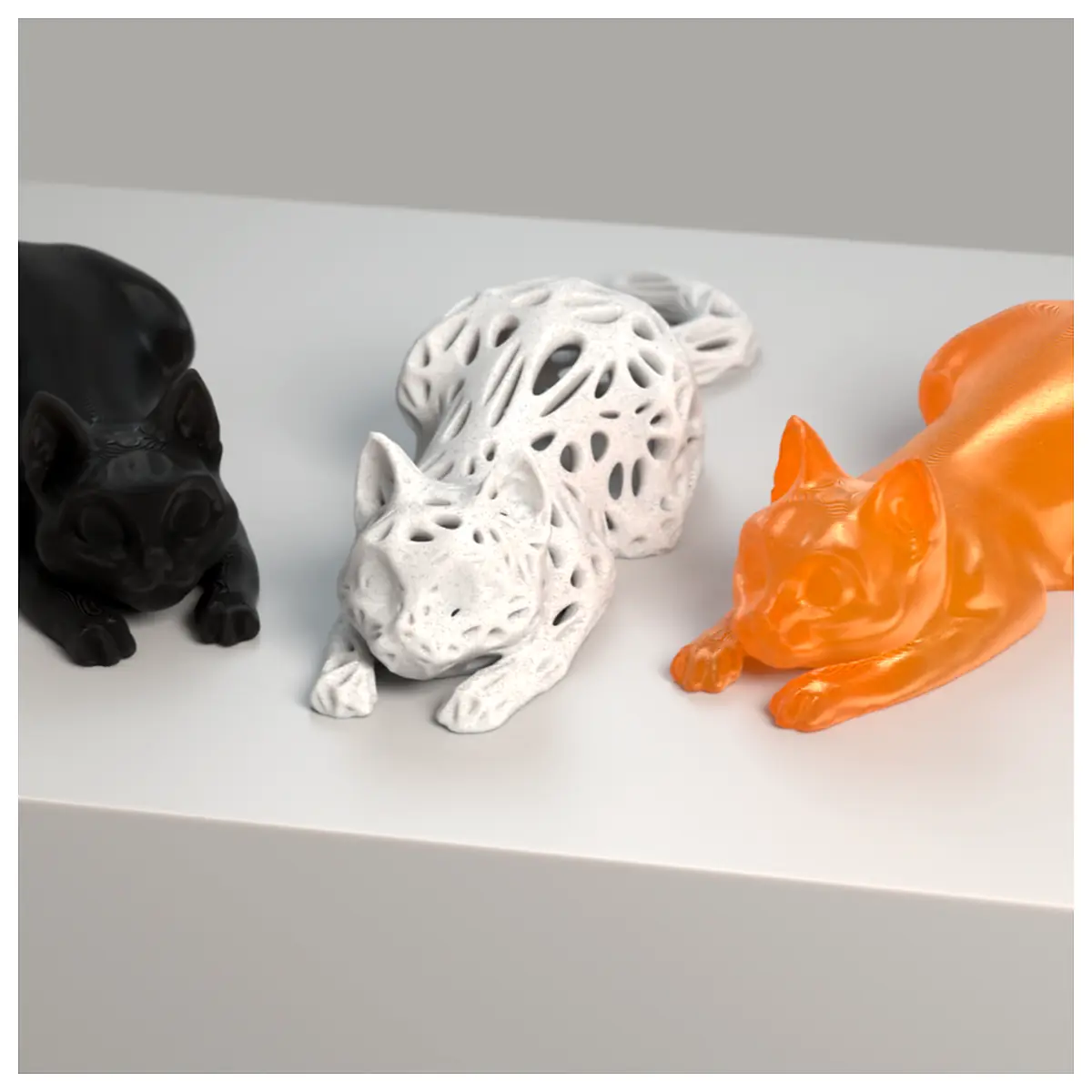 Cat Pouncing Ready to Hunt Pet Toy Playful Training Kitten Play