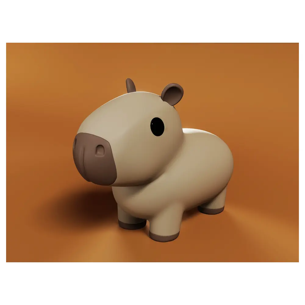 Capybara Plush Toy Automatic Feeder Chew Toys Care Accessories Pet Supplies Treats