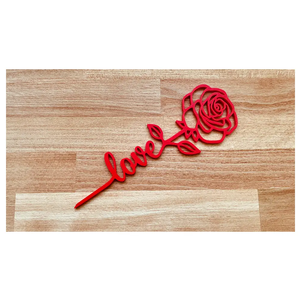 Valentine Rose of Love Lock Love Lock Keepsake Chain Gift Lock Items