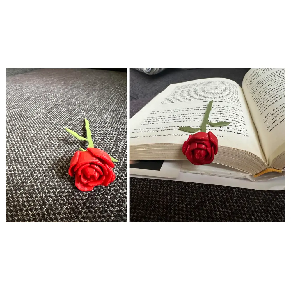 Rose Bookmark Rose Bookmarks Rose Decorations Bookmarks Wholesale Rose Gifts