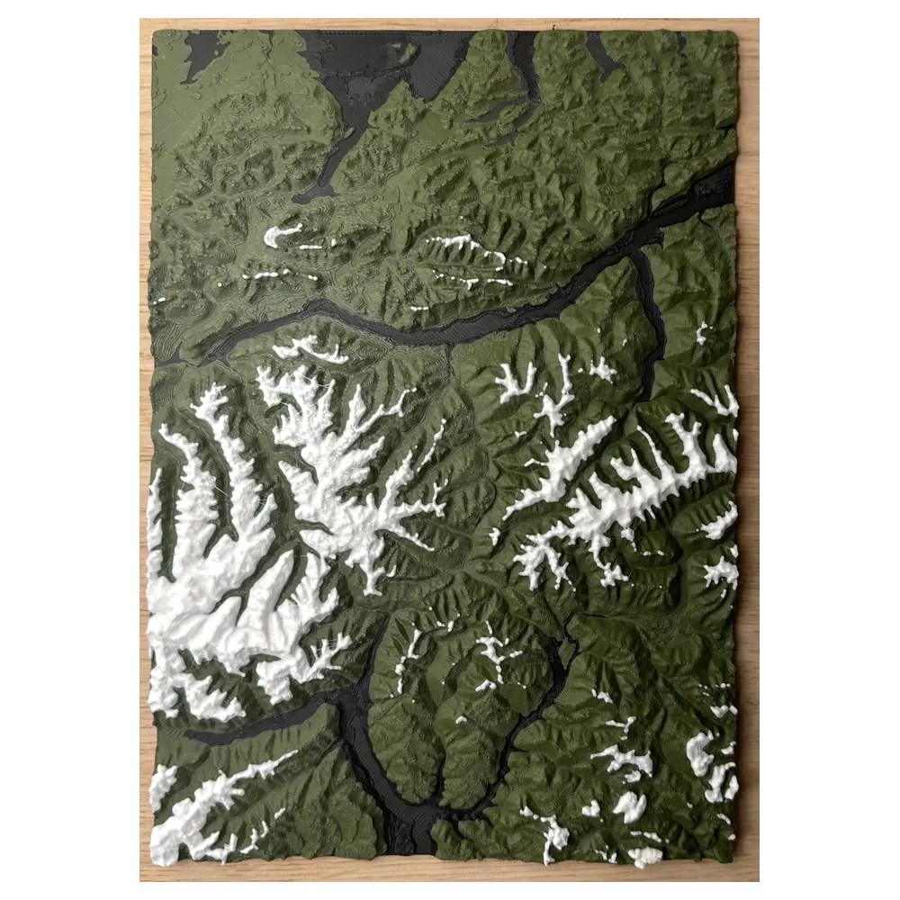 Alps Brenner Terrain Map High Resolution Map Hiking Navigation Outdoor Maps Route Planning