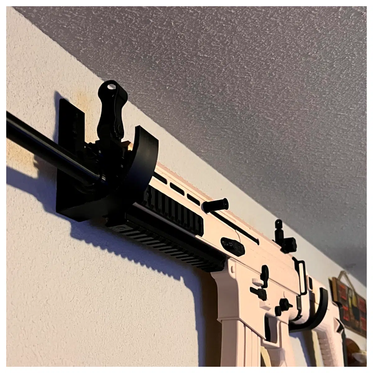 Wall Gun Rack Gun Rack Mount Gun Storage System Gun Display Holder Accessories Mounting Hardware