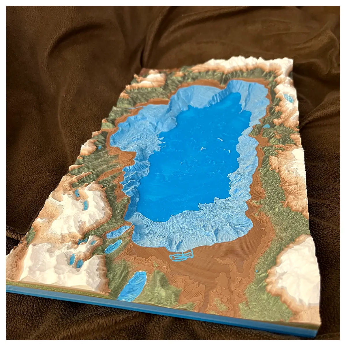 Lake Tahoe Depth Map Topography Data Lakebed Terrain Maps Diving Boating Exploration
