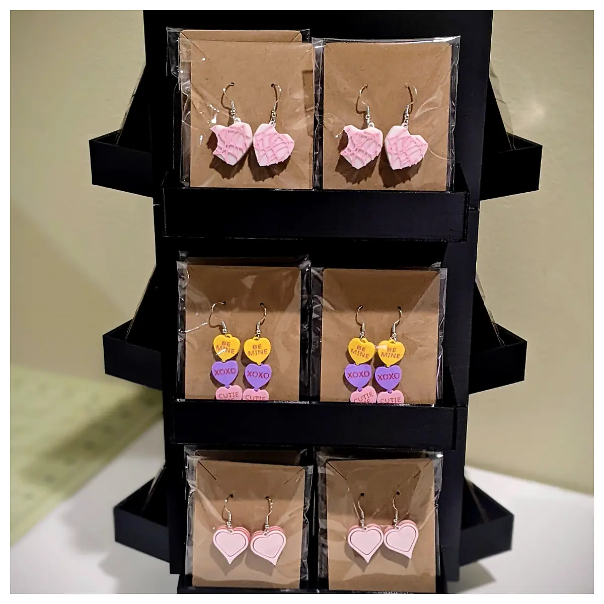 Spinning Jewelry Display Rotating Jewelry Stand Jewelry Showcase Product Display Wholesale Retail Supplier