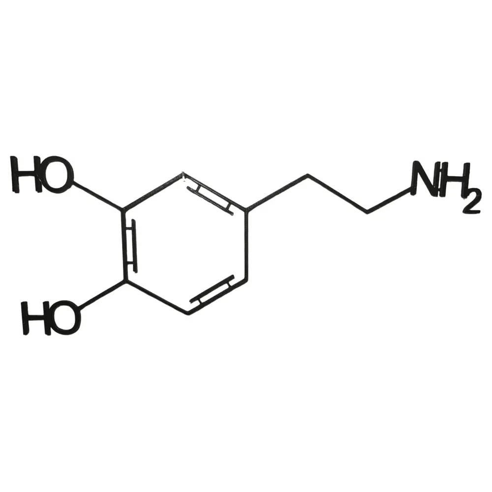 Dopamine Molecule Structure Diagram Neurotransmitter Structure Research Neurology
