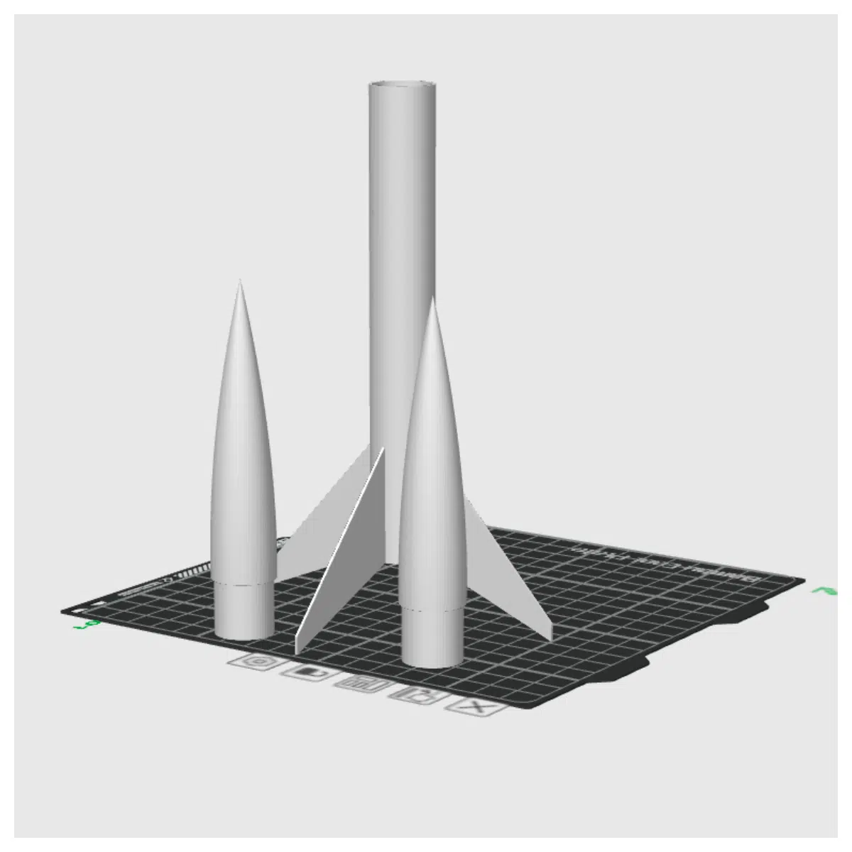 DIY Rocket Model Kit Rocket Part Repair Universal Rocket Assembly Guide
